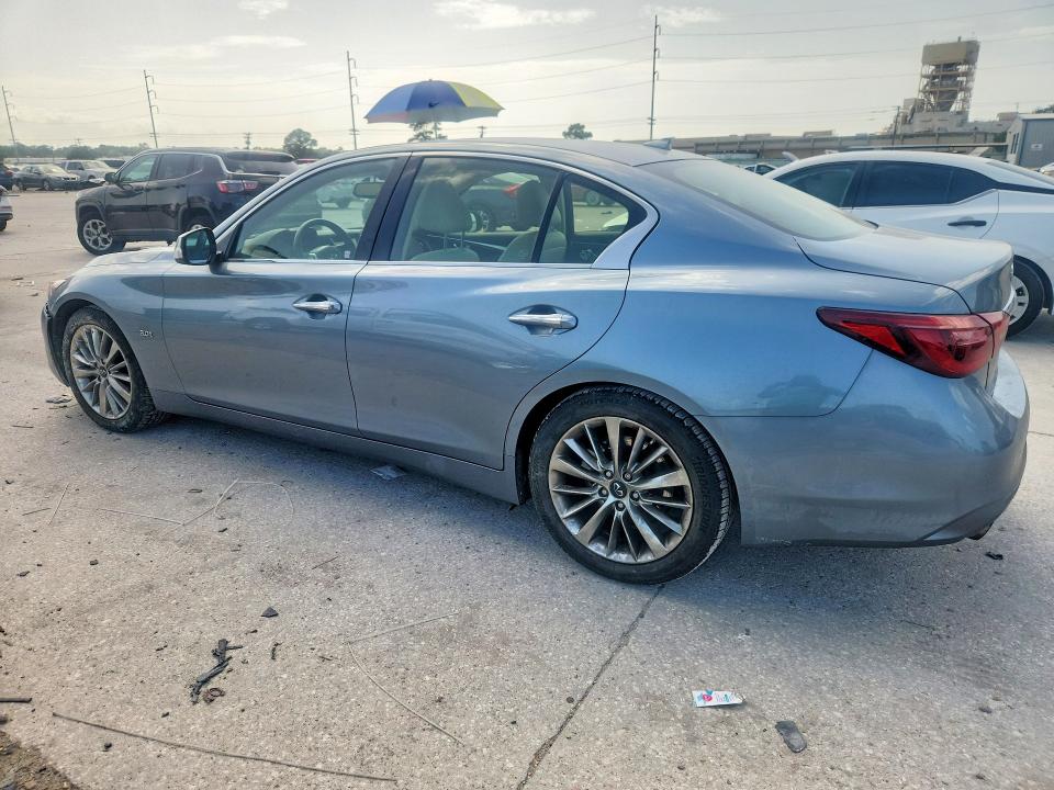 2018 Infiniti Q50 VIN JN1EV7AP9JM352034 COPART salvage auction — WATER/FLOOD, La - Cert Of Title-Salvage Flood, sold $70 on 2026-07-29 (photo 2)