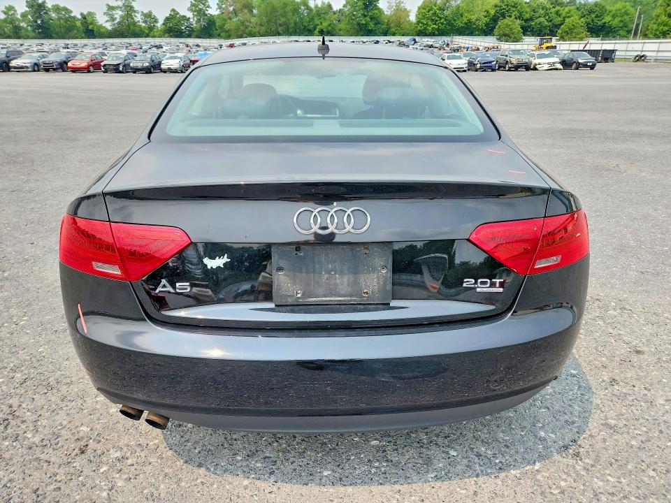 2013 Audi A5 VIN WAULFAFR5DA070324 COPART salvage auction — FRONT END, Pa - Certificate Of Salvage, sold $2,100 on 2026-07-28 (photo 6)