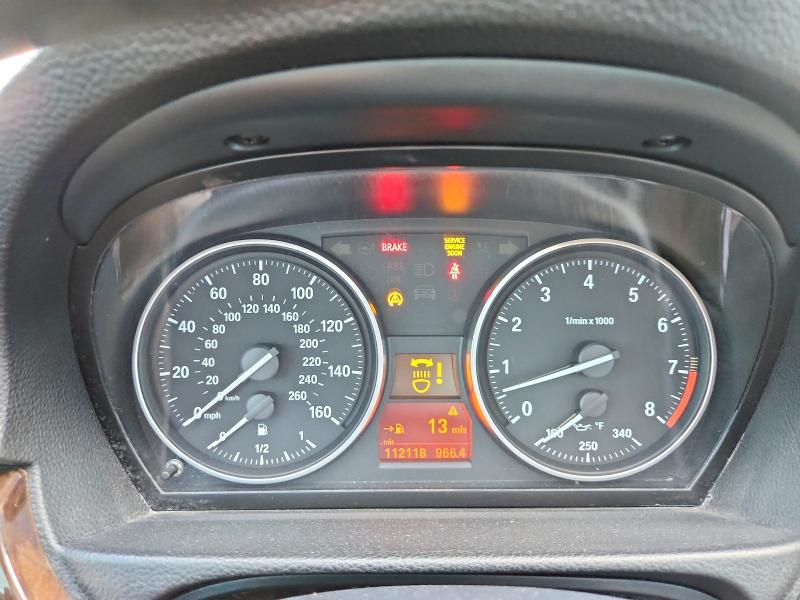 2011 BMW 3 series VIN WBAKF5C5XBE517501 COPART salvage auction — FRONT END, TX - SALVAGE VEHICLE TITLE (P), sold $1,050 on 2026-07-16 (photo 9)