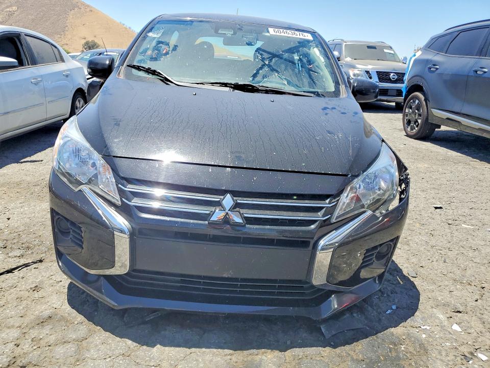 2024 Mitsubishi Mirage VIN ML32AUHJ4RH008324 COPART salvage auction — SIDE, Fl - Cert Of Title Slvg Rebuildable (P), sold $2,650 on 2026-07-20 (photo 5)