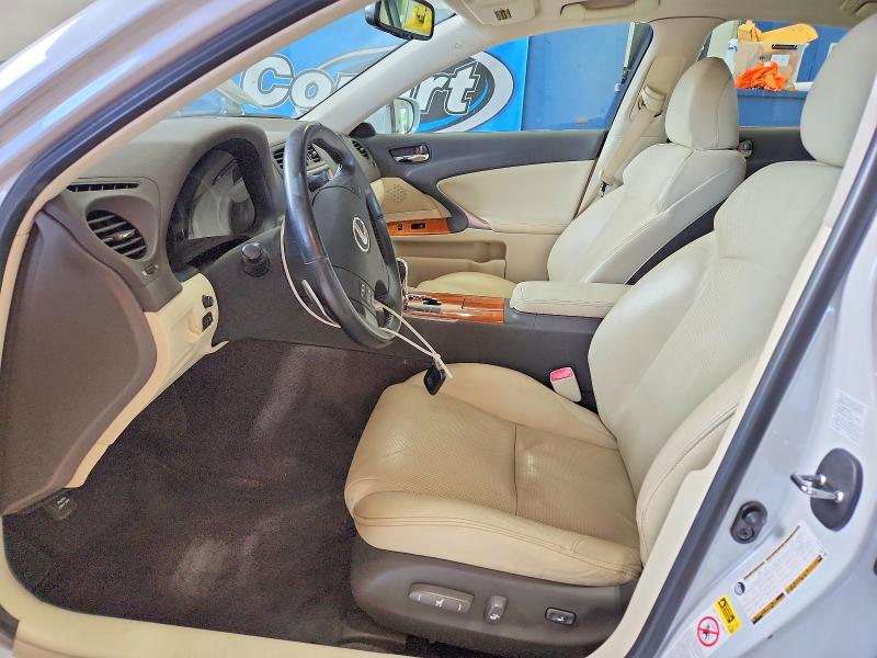 2009 Lexus Is VIN JTHCK262X92029839 COPART salvage auction — FRONT END, Pa - Certificate Of Salvage, sold $450 on 2026-07-20 (photo 7)