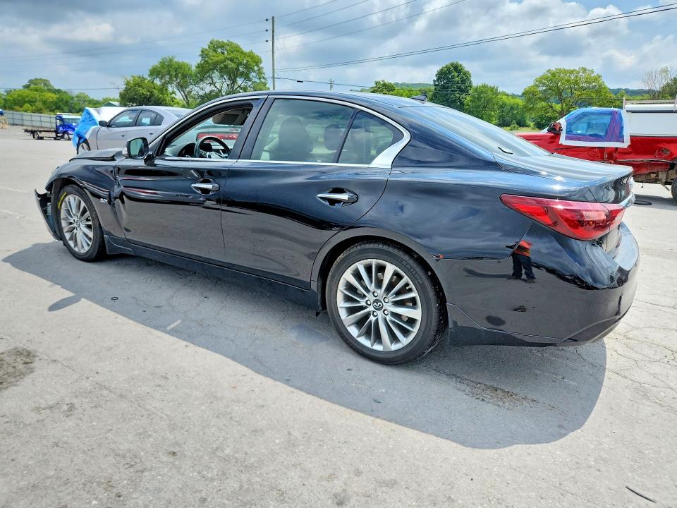 2020 Infiniti Q50 VIN JN1EV7AP2LM205346 COPART salvage auction — FRONT END, TN - SALVAGE CERTIFICATE (P), sold $975 on 2026-07-20 (photo 2)
