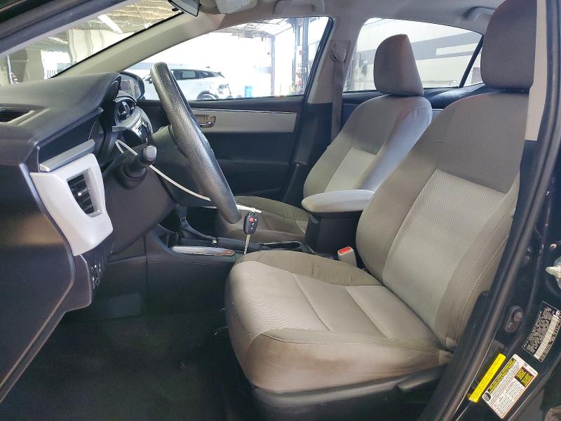 2016 Toyota Corolla VIN 5YFBURHE2GP419243 COPART salvage auction — FRONT END, TX - CERTIFICATE OF TITLE, sold $275 on 2026-07-27 (photo 7)