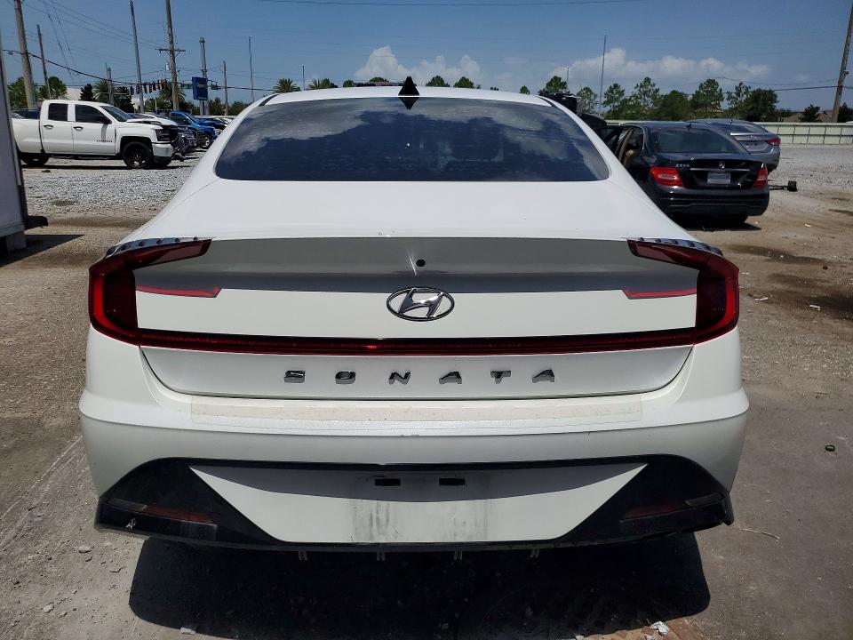 2021 Hyundai Sonata VIN 5NPEL4JA2MH083516 COPART salvage auction — FRONT END, Fl - Certificate Of Destruction, sold $2,800 on 2026-07-31 (photo 6)