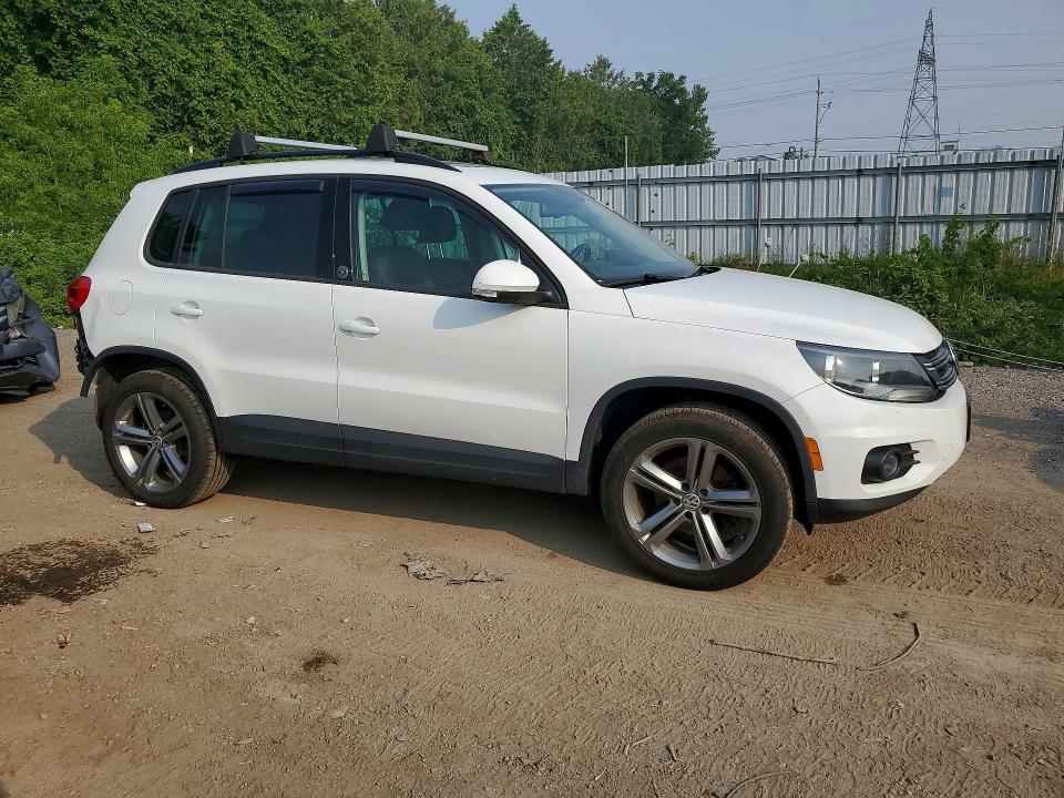 2017 Volkswagen Tiguan VIN WVGNV7AX8HK015448 COPART salvage auction — REAR END, ON - PERMIT SALVAGE, sold $2,500 on 2026-07-30 (photo 4)