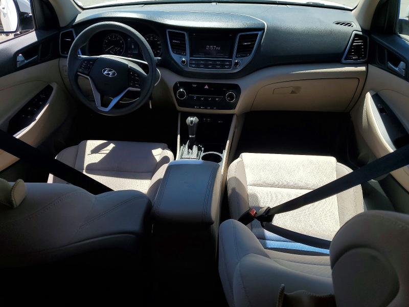 2018 Hyundai Tucson VIN KM8J23A47JU627351 COPART salvage auction — MECHANICAL, Tx - Dis/Dlr/Exp Only Clean Title, sold $3,850 on 2026-07-17 (photo 8)