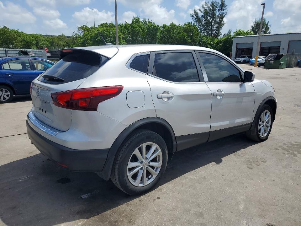2017 Nissan Rogue VIN JN1BJ1CP9HW009974 COPART salvage auction — DAMAGE HISTORY, Salvage Title, sold $2,300 on 2026-07-22 (photo 3)