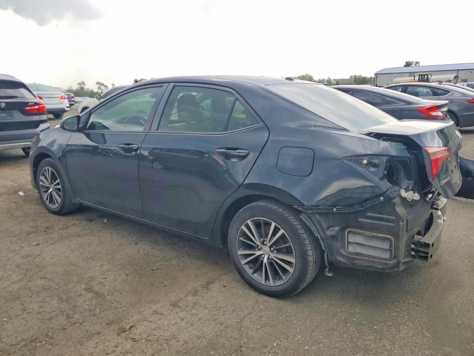 2018 Toyota Corolla VIN 5YFBURHE8JP840536 COPART salvage auction — REAR END, Pa - Certificate Of Salvage, sold $3,250 on 2026-07-28 (photo 2)