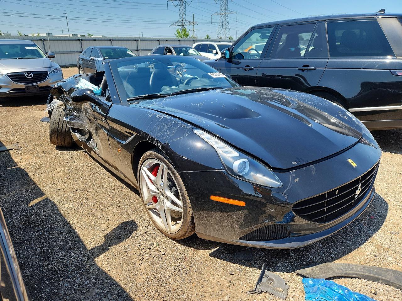 2015 Ferrari California T VIN ZFF77XJA9F0211380 COPART salvage auction — Rear End, IL - SALVAGE CERTIFICATE, sold $44,250 on 2026-08-04 (photo 4)