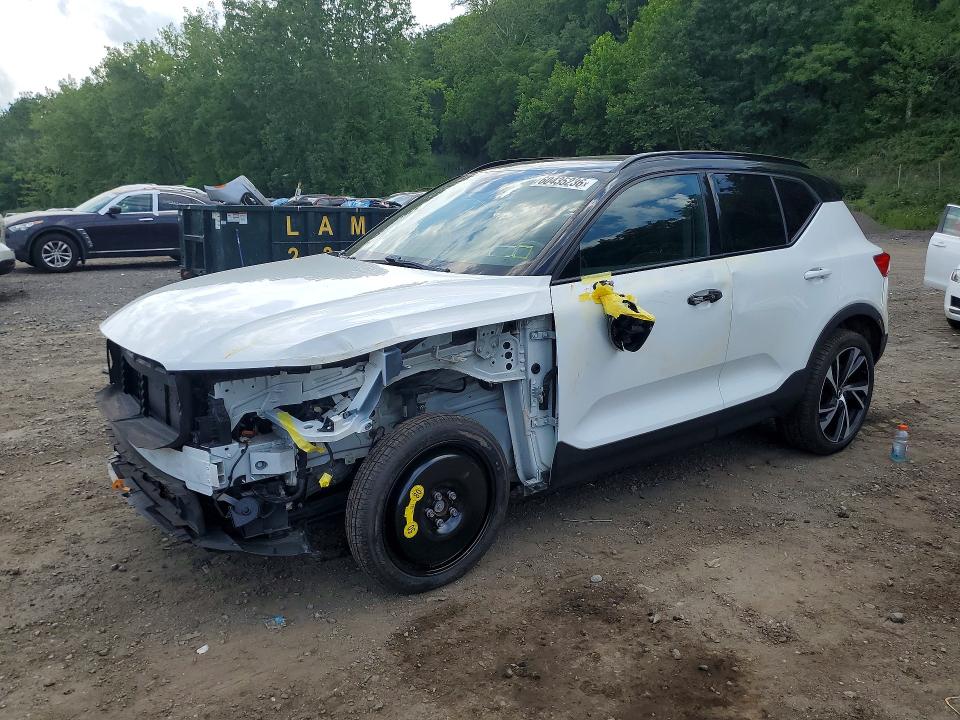 2019 Volvo Xc40 VIN YV4162UM7K2114383 COPART salvage auction — FRONT END, Ny - Mv-907A Salvage Certificate, sold $6,500 on 2026-07-14 (photo 1)