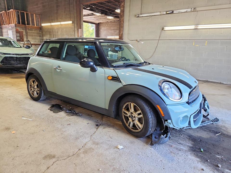 2012 Mini Cooper VIN WMWSU3C5XCT254790 COPART salvage auction — FRONT END, Ny - Mv-907A Salvage Certificate, sold $225 on 2026-07-20 (photo 4)
