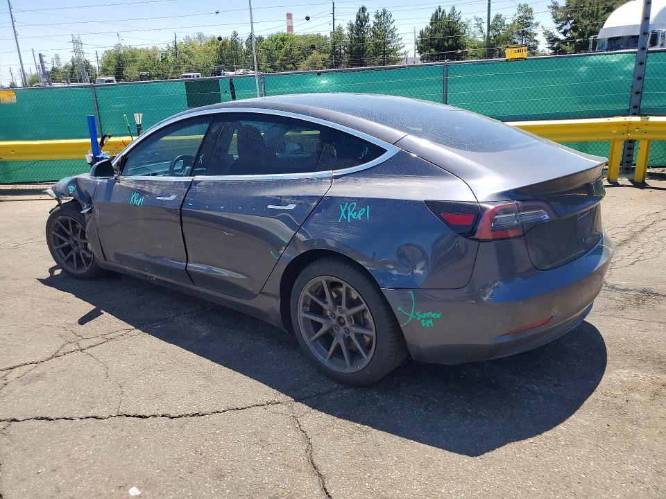 2018 Tesla Model 3 VIN 5YJ3E1EB0JF066081 COPART salvage auction — FRONT END, CO - DIS/DLR/EXP ONLY CLEAN TITLE, sold $3,850 on 2026-07-28 (photo 2)