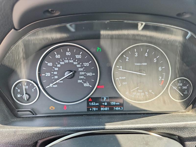 2013 BMW 3er VIN WBA3C3C56DF981481 COPART salvage auction — HAIL, WI - JUNKED VEHICLE BILL OF SALE, sold $975 on 2026-07-27 (photo 9)