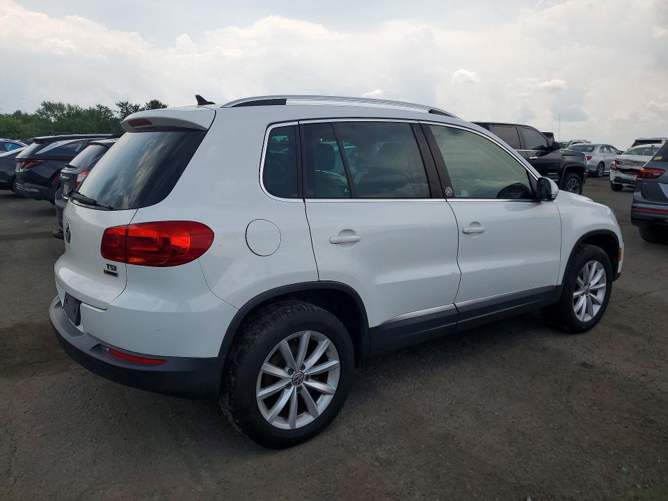2017 Volkswagen Tiguan VIN WVGSV7AX2HK008899 COPART salvage auction — MECHANICAL, Pa - Cert Of Title (P), sold $2,050 on 2026-08-07 (photo 3)