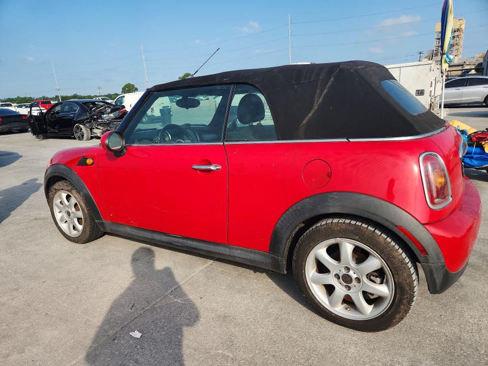 2010 Mini Cooper VIN WMWMR3C53ATZ19214 COPART salvage auction — NORMAL WEAR, LA - CERTIFICATE OF TITLE, sold $1,000 on 2026-08-12 (photo 2)