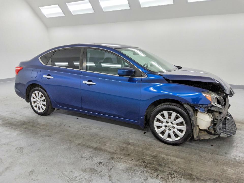 2019 Nissan Sentra VIN 3N1AB7AP2KY260267 COPART salvage auction — FRONT END, Ca - Certificate Of Title, sold $775 on 2026-09-01 (photo 4)