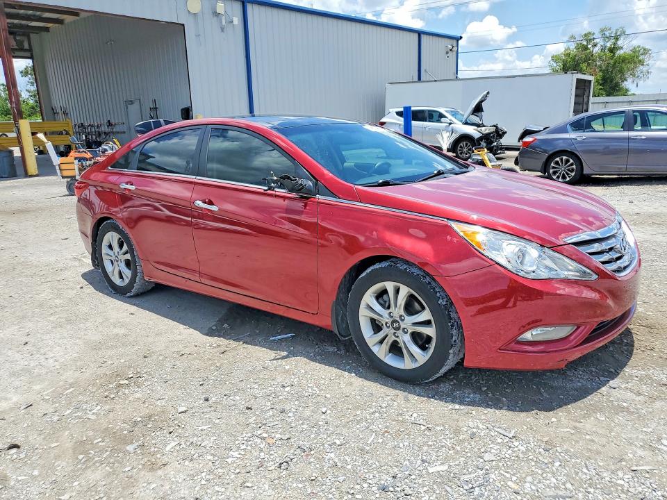 2012 Hyundai Sonata VIN 5NPEC4AC6CH444536 COPART salvage auction — FRONT END, Fl - Cert Of Title Slvg Rebuildable, sold $3,050 on 2026-07-17 (photo 4)