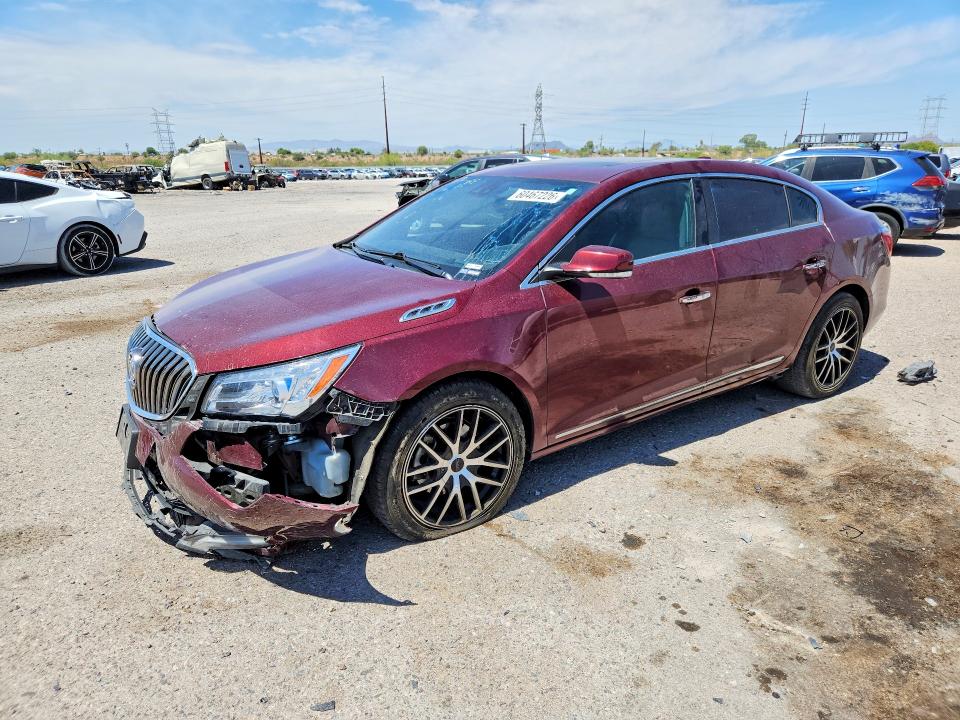 2015 Buick Lacrosse VIN 1G4GE5G32FF299408 COPART salvage auction — FRONT END, Az - Cert Of Title - Salvage, sold $1,300 on 2026-07-31 (photo 1)