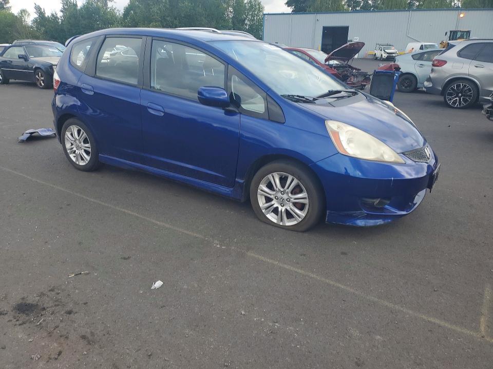 2010 Honda Fit VIN JHMGE8G48AS028088 COPART salvage auction — REAR END, Or - Non Public Clean Title, sold $650 on 2026-07-22 (photo 4)