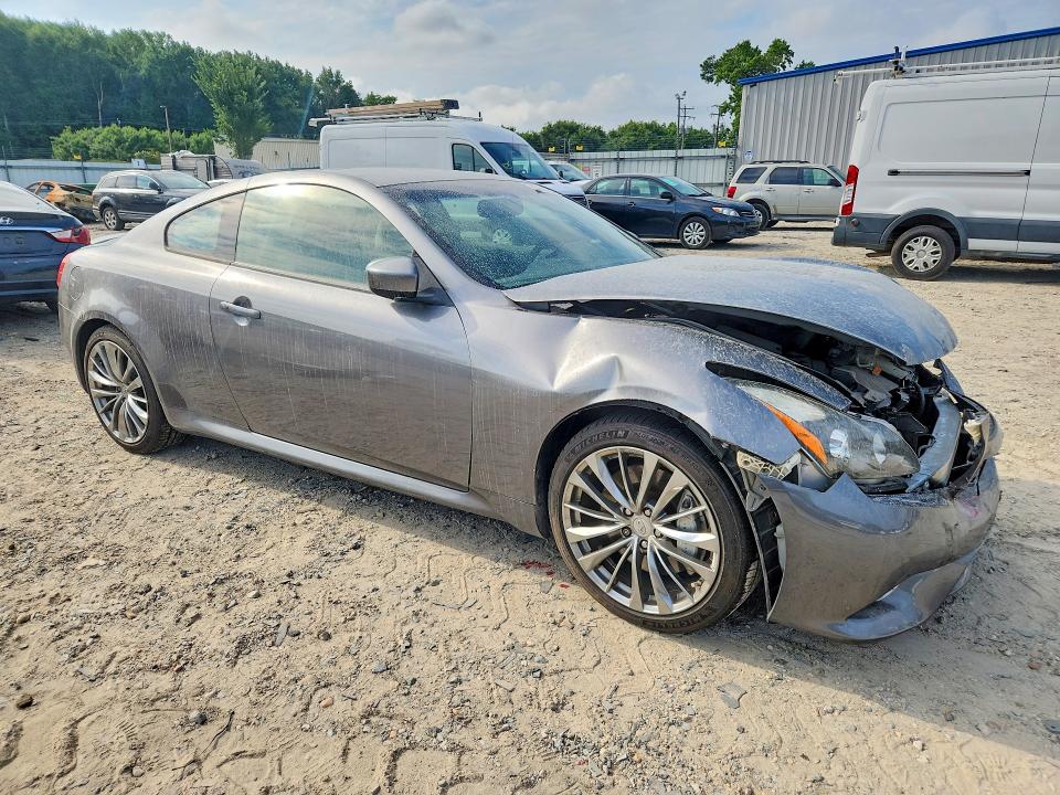 2012 Infiniti G VIN JN1CV6EK2CM420225 COPART salvage auction — FRONT END, Va - Cert Of Title - Salvage, sold $1,400 on 2026-07-21 (photo 4)