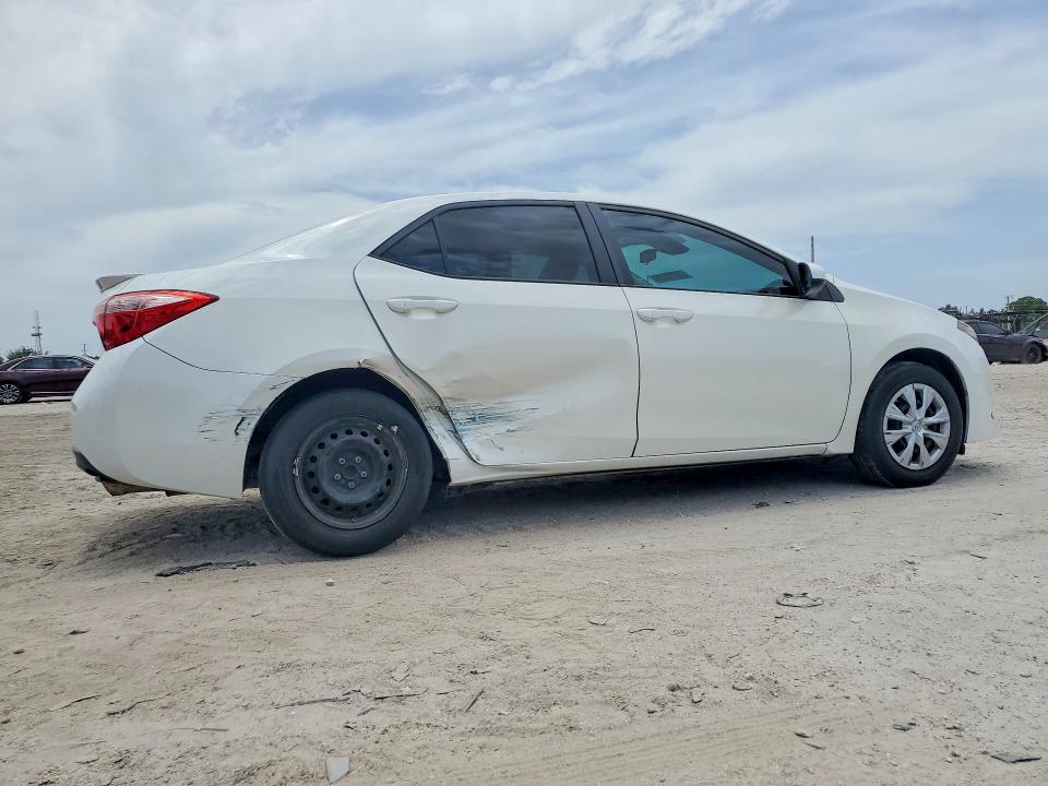 2018 Toyota Corolla VIN 5YFBPRHE2JP833461 COPART salvage auction — SIDE, Fl - Cert Of Title Slvg Rebuildable, sold $2,700 on 2026-07-28 (photo 3)
