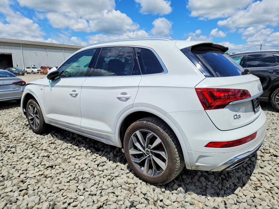 2023 Audi Q5 VIN WA1EAAFY1P2046421 COPART salvage auction — FRONT END, Wv - Certificate Of Title (P), sold $16,700 on 2026-07-28 (photo 2)