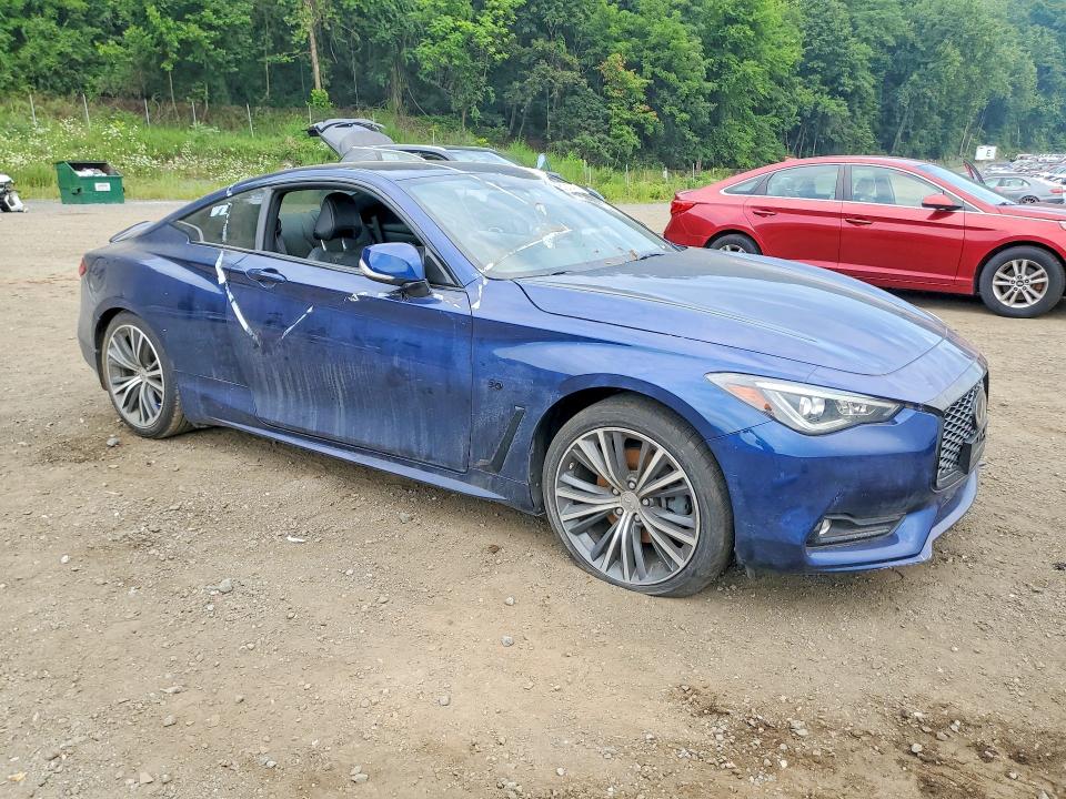 2019 Infiniti Q60 VIN JN1EV7EL8KM290845 COPART salvage auction — VANDALISM, Az - Cert Of Title - Salvage, sold $7,600 on 2026-08-03 (photo 4)
