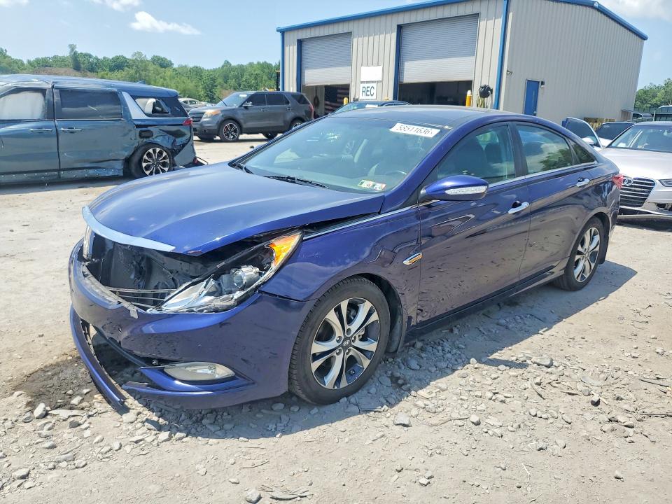 2012 Hyundai Sonata VIN 5NPEC4ACXCH390545 COPART salvage auction — FRONT END, Pa - Certificate Of Salvage, sold $400 on 2026-07-22 (photo 1)