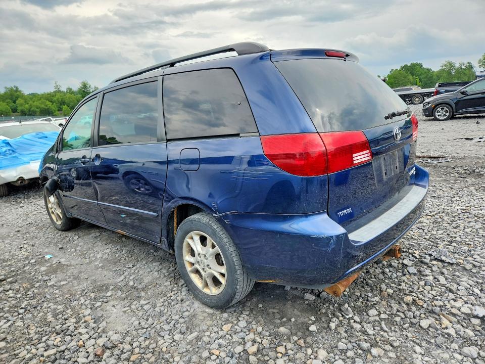 2005 Toyota Sienna VIN 5TDBA23C95S053968 COPART salvage auction — FRONT END, Pa - Certificate Of Salvage, sold $400 on 2026-07-29 (photo 2)