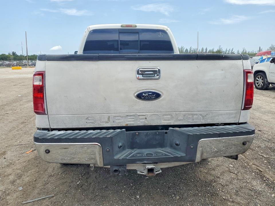 2008 Ford F-250 super duty VIN 1FTSW21R08EC64561 COPART salvage auction — DAMAGE HISTORY, FL - CERT OF TITLE-REBUILT (P), sold $1,850 on 2026-07-29 (photo 6)