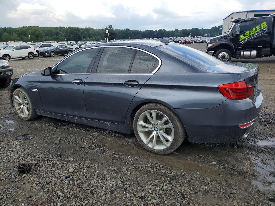 2016 BMW 5 series VIN WBA5B1C58GG552938 COPART salvage auction — BURN, AR - CERT OF TITLE-SALVAGE, sold $60 on 2026-08-17 (photo 2)