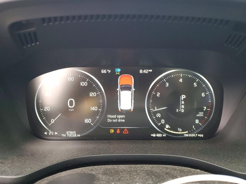 2018 Volvo Xc60 VIN LYV102RK8JB082794 COPART salvage auction — FRONT END, Pa - Certificate Of Salvage, sold $9,300 on 2026-07-15 (photo 9)