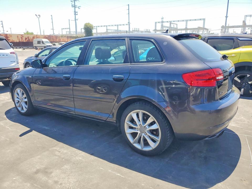 2012 Audi A3 VIN WAUBEAFM9CA167088 COPART salvage auction — SIDE, Ca - Dis/Dlr/Exp Only Clean Title, sold $1,100 on 2026-07-17 (photo 2)