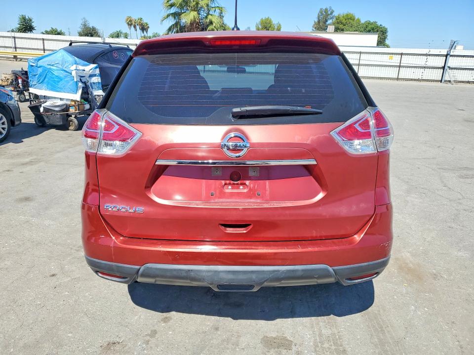 2015 Nissan VIN KNMAT2MT9FP589545 COPART salvage auction — FRONT END, Ca - Salvage Certificate, sold $750 on 2026-07-31 (photo 6)