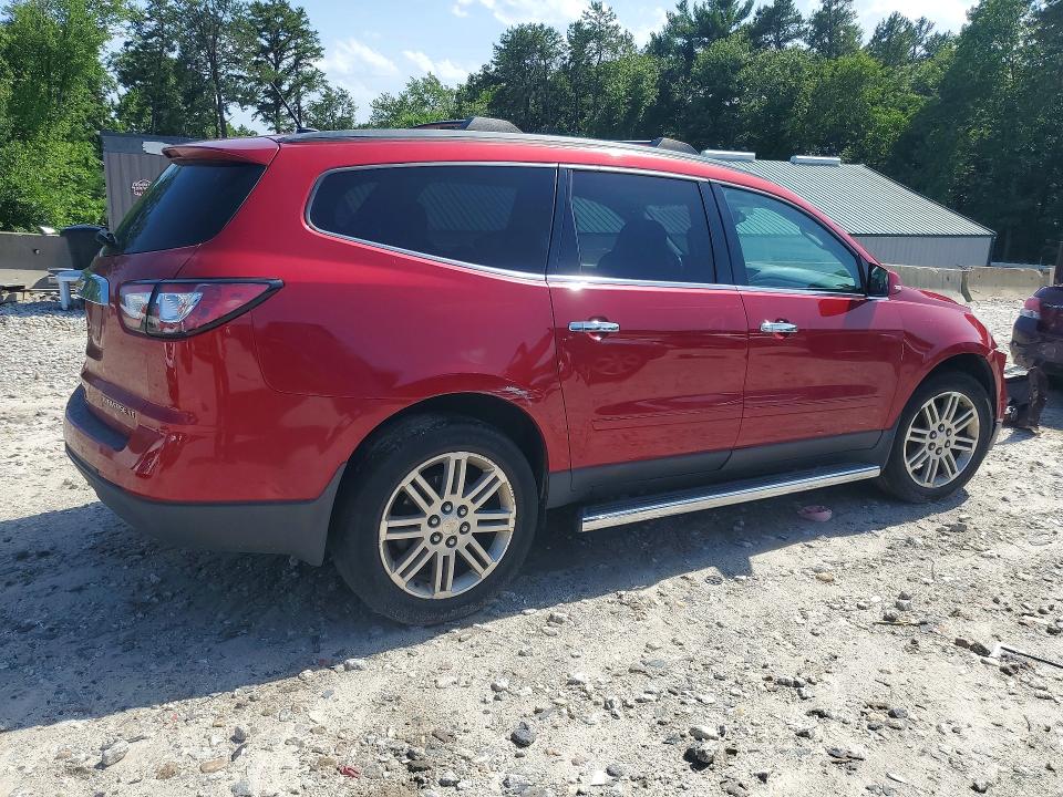 2014 Chevrolet Traverse VIN 1GNKVGKDXEJ265486 COPART salvage auction — FRONT END, MA - CERT OF TITLE-RECONSTRCTD COLL, sold $375 on 2026-07-22 (photo 3)