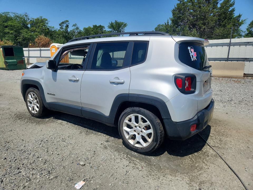 2015 Jeep Renegade VIN ZACCJABT6FPC05719 COPART salvage auction — FRONT END, Sc - Cert Of Title-Salvage, sold $550 on 2026-08-10 (photo 2)