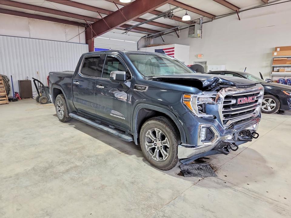 2019 Gmc SIERRA VIN 3GTU9DED7KG244821 COPART salvage auction — FRONT END, Pa - Certificate Of Salvage, sold $9,000 on 2026-08-21 (photo 8)