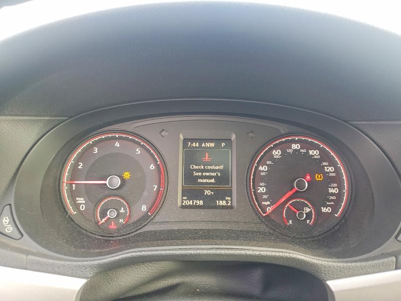 2021 Volkswagen Passat VIN 1VWSA7A36MC016874 COPART salvage auction — SIDE, Ca - Dis/Dlr/Exp Only Clean Title, sold $2,800 on 2026-08-01 (photo 9)