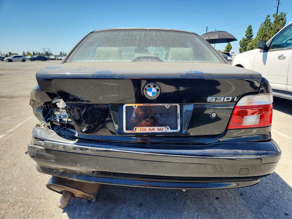 2003 BMW 5er VIN WBADT63473CK30564 COPART salvage auction — FRONT END, Ca - Salvage Certificate, sold $325 on 2026-08-04 (photo 6)