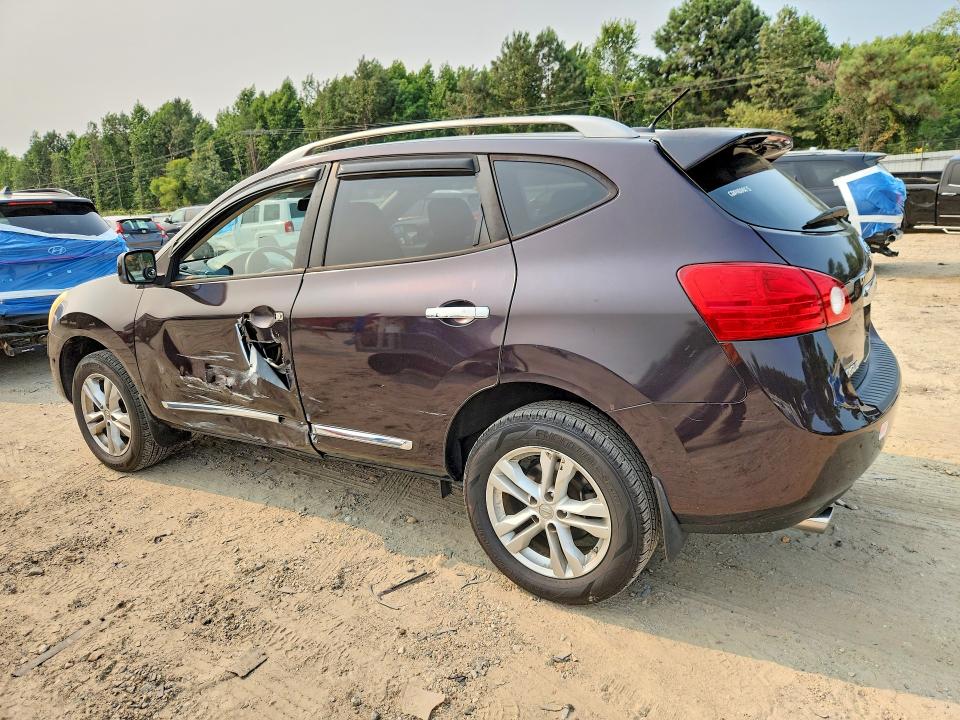 2013 Nissan Rogue VIN JN8AS5MT5DW019053 COPART salvage auction — SIDE, Va - Cert Of Title - Salvage, sold $225 on 2026-07-28 (photo 2)