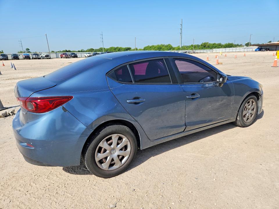2014 Mazda 3 VIN JM1BM1U73E1211169 COPART salvage auction — FRONT END, Tx - Salvage Vehicle Title, sold $30 on 2026-07-29 (photo 3)