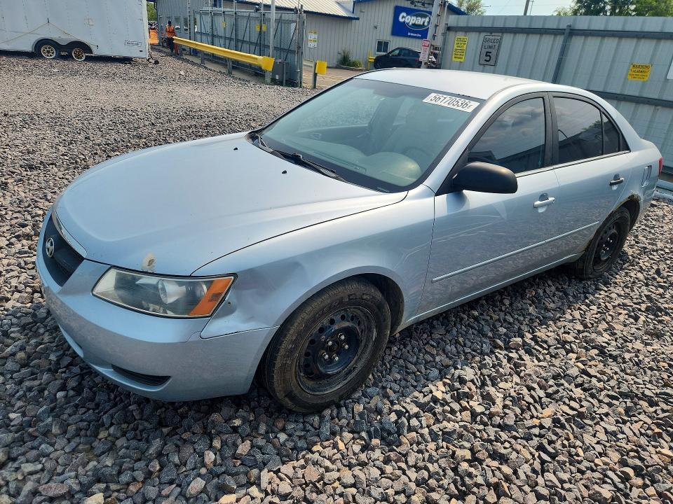 2008 Hyundai Sonata VIN 5NPET46C38H386739 COPART salvage auction — NORMAL WEAR, IL - CERTIFICATE OF TITLE, sold $175 on 2026-07-20 (photo 1)