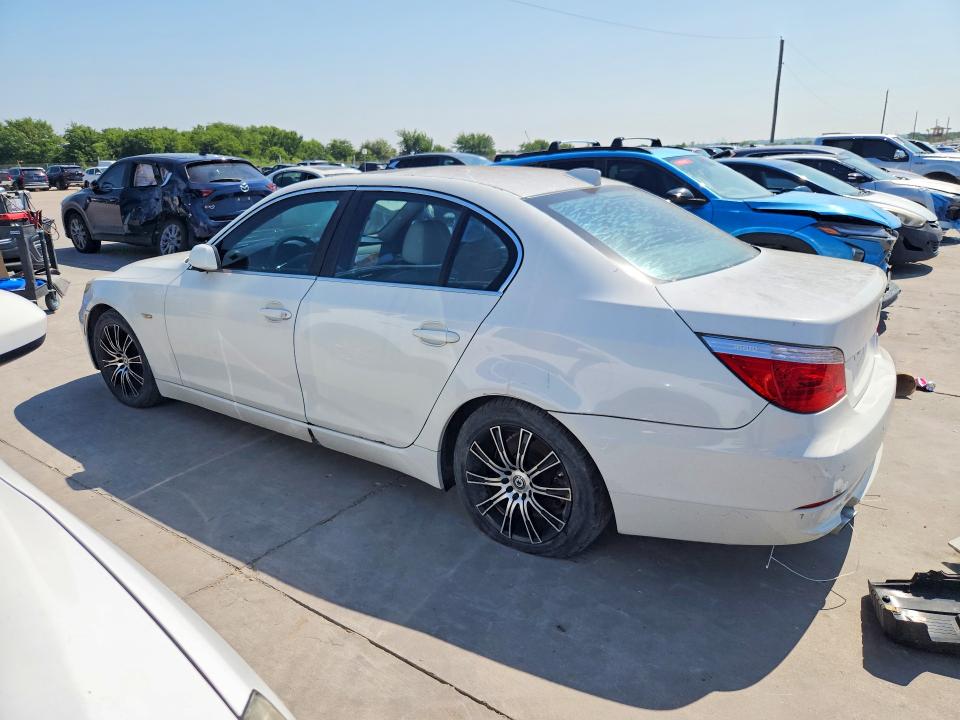 2008 BMW 5 series VIN WBANU53588CT05235 COPART salvage auction — SIDE, TX - CERTIFICATE OF TITLE (P), sold $300 on 2026-07-27 (photo 2)