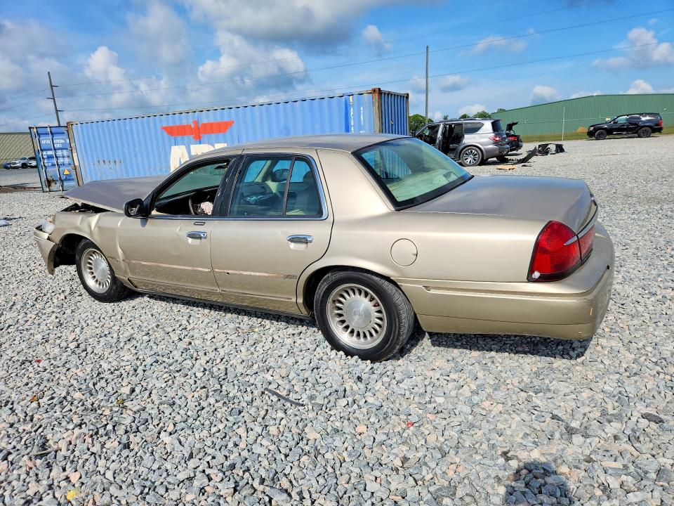 1999 Mercury Grand marquis VIN 2MEFM75W8XX672208 COPART salvage auction — FRONT END, Ga - Cert Of Title-Salvage Court Or, sold $200 on 2026-07-28 (photo 2)