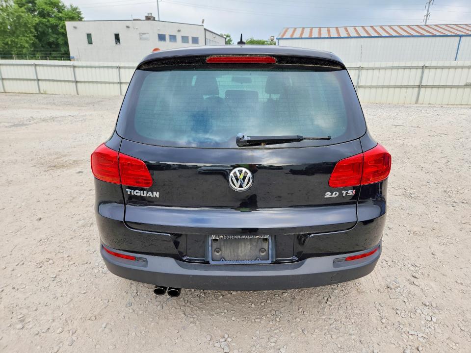2013 Volkswagen Tiguan VIN WVGAV3AX7DW592000 COPART salvage auction — MECHANICAL, Oh - Cert Of Title-Flood History, sold $225 on 2026-08-04 (photo 6)