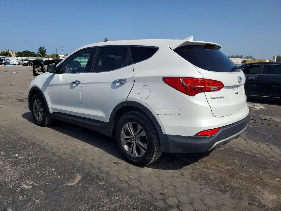 2016 Hyundai Santa fe VIN 5XYZT3LB1GG362534 COPART salvage auction — MECHANICAL, FL - CERTIFICATE OF TITLE, sold $2,550 on 2026-07-27 (photo 2)