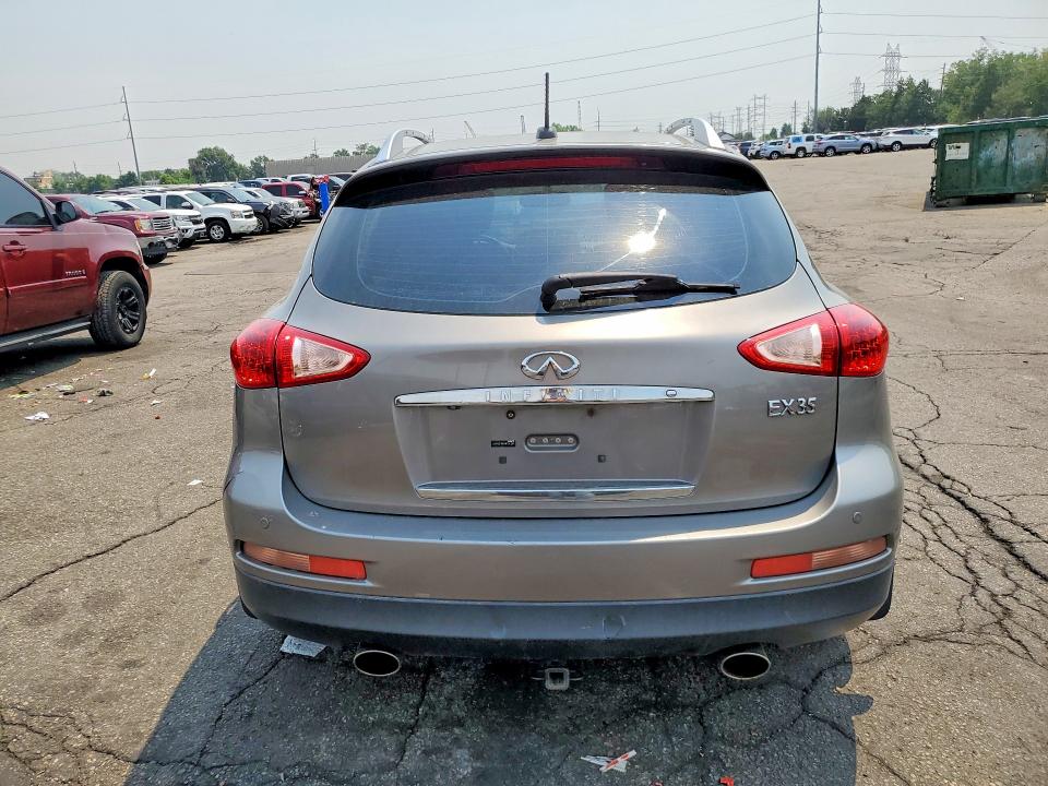 2010 Infiniti Ex35 VIN JN1AJ0HR8AM755284 COPART salvage auction — FRONT END, Co - Dis/Dlr/Exp Only Clean Title, sold $425 on 2026-07-28 (photo 6)