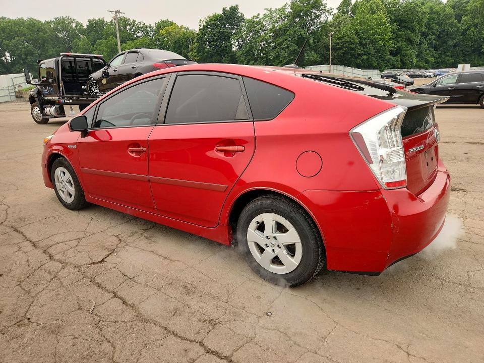 2010 Toyota Prius VIN JTDKN3DU4A0050572 COPART salvage auction — FRONT END, NY - CERTIFICATE OF TITLE, sold $1,100 on 2026-07-21 (photo 2)
