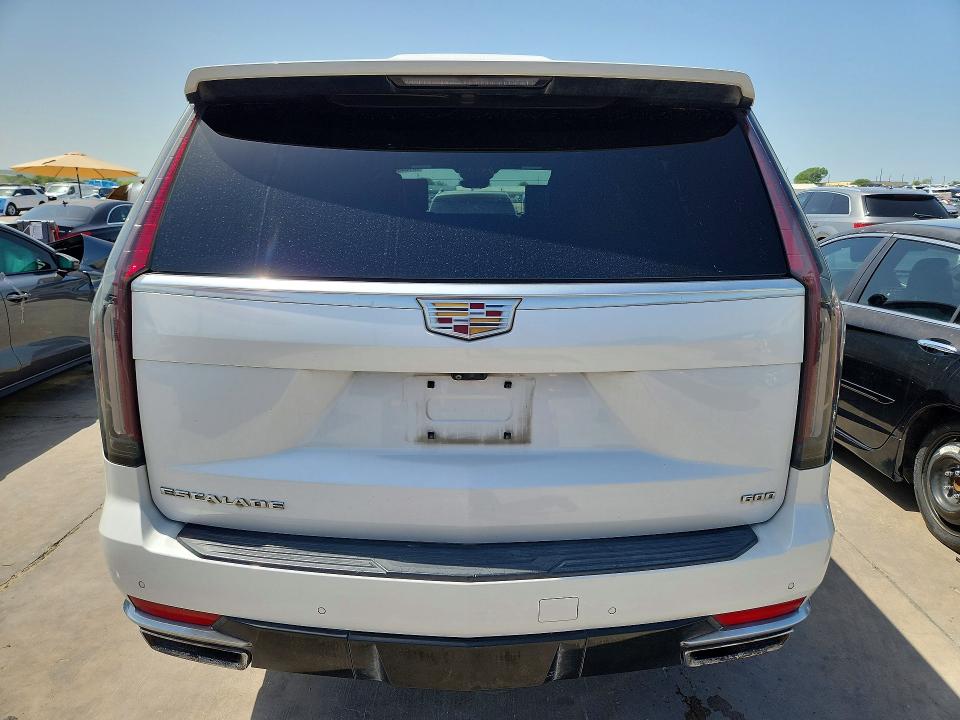 2021 Cadillac Escalade VIN 1GYS3KKL5MR388258 COPART salvage auction — NORMAL WEAR, Tx - Certificate Of Title (P), sold $32,500 on 2026-09-05 (photo 6)