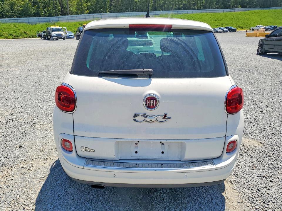2014 Fiat 500 VIN ZFBCFABHXEZ016507 COPART salvage auction — FRONT END, Nc - Dealer Only Clean Title, sold $175 on 2026-07-23 (photo 6)